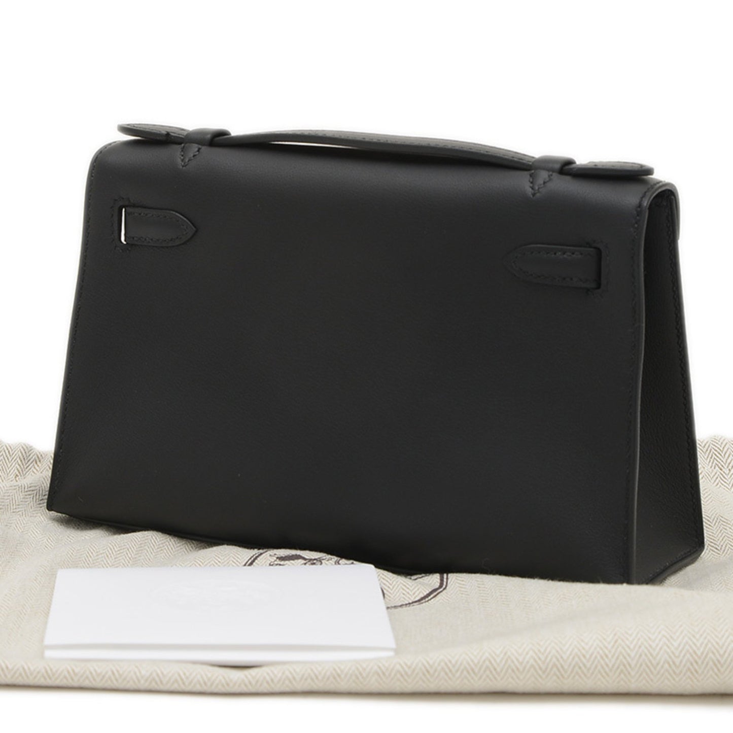 Hermès Black Leather Kelly