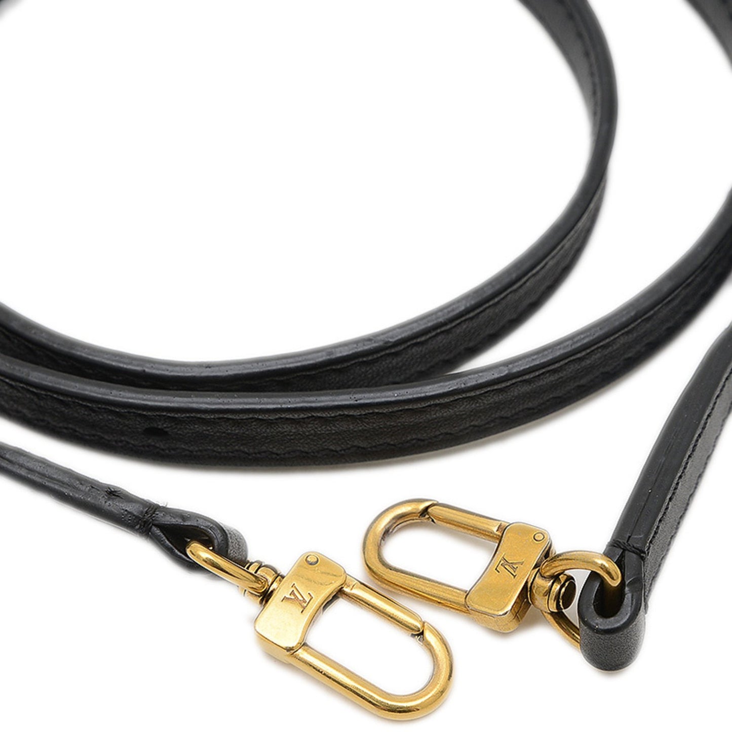 Louis Vuitton Black Leather New Wave