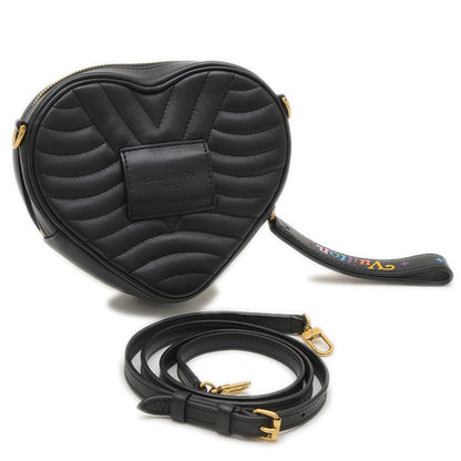 Louis Vuitton Black Leather New Wave