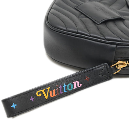 Louis Vuitton Black Leather New Wave