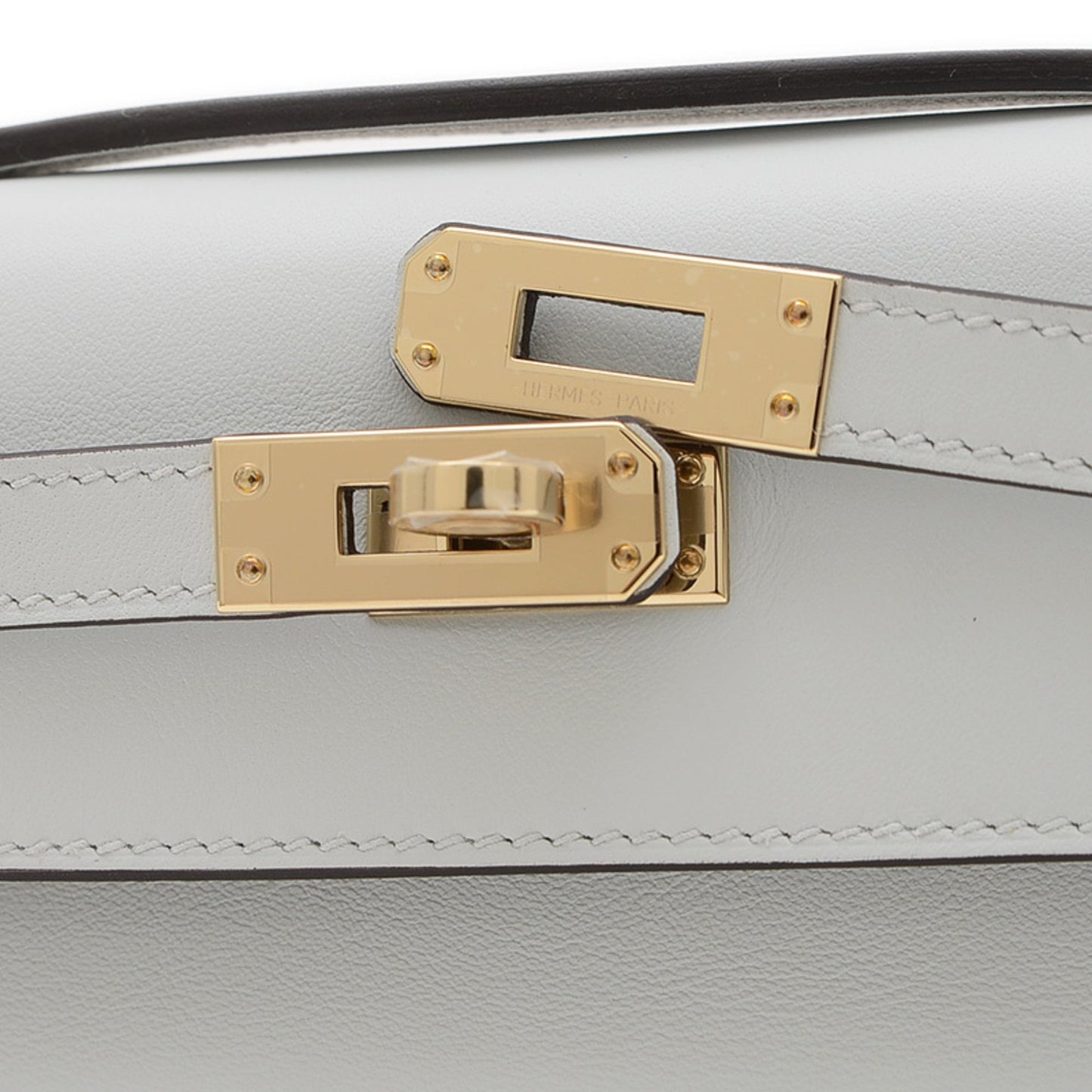 Hermès Gray Leather Kelly