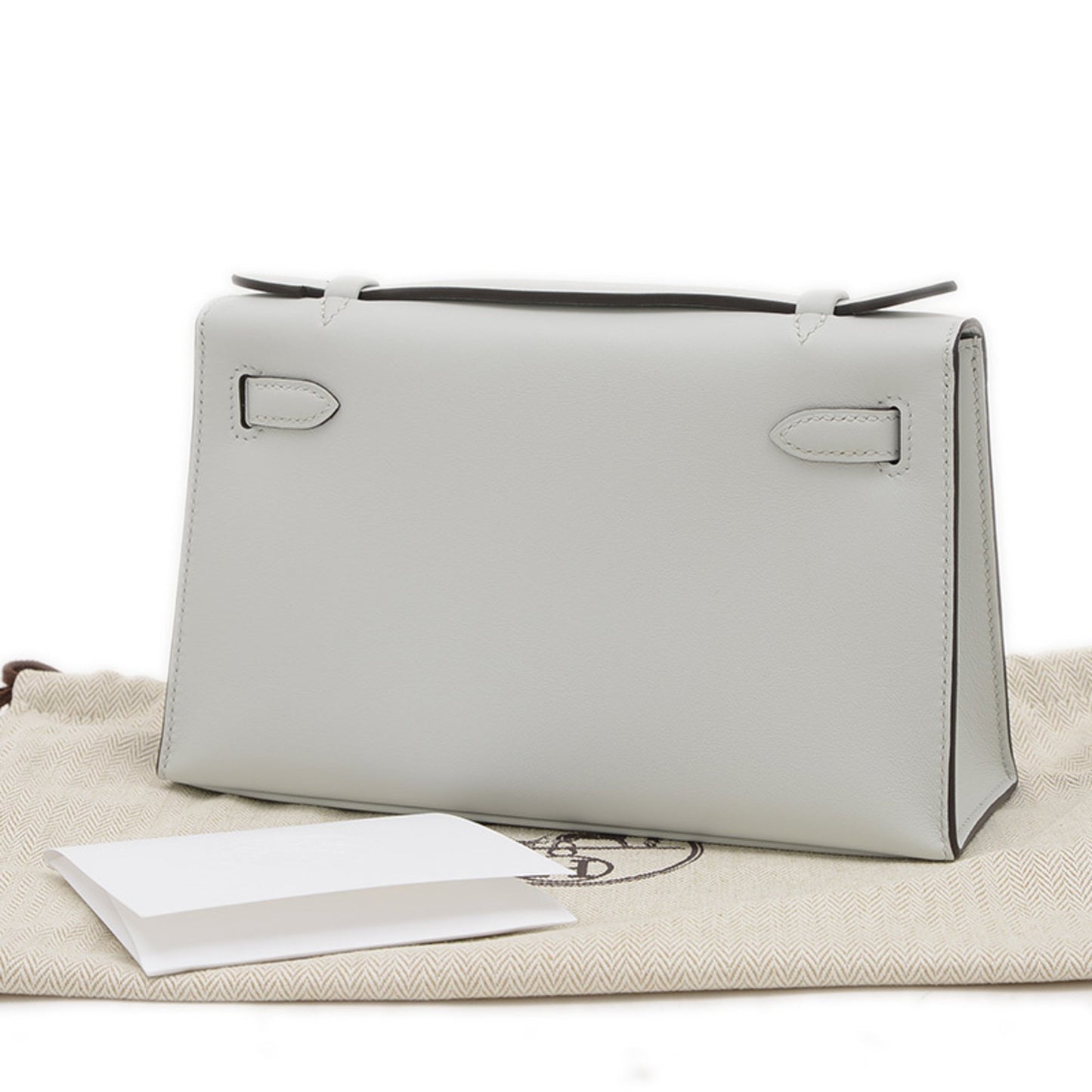 Hermès Gray Leather Kelly