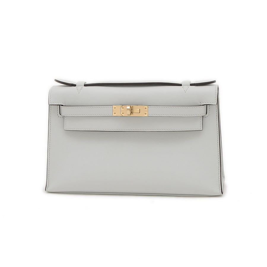 Hermès Gray Leather Kelly