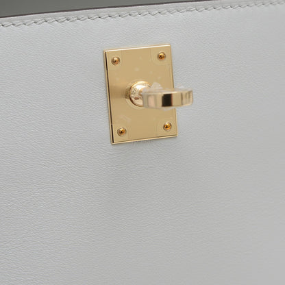 Hermès Gray Leather Kelly