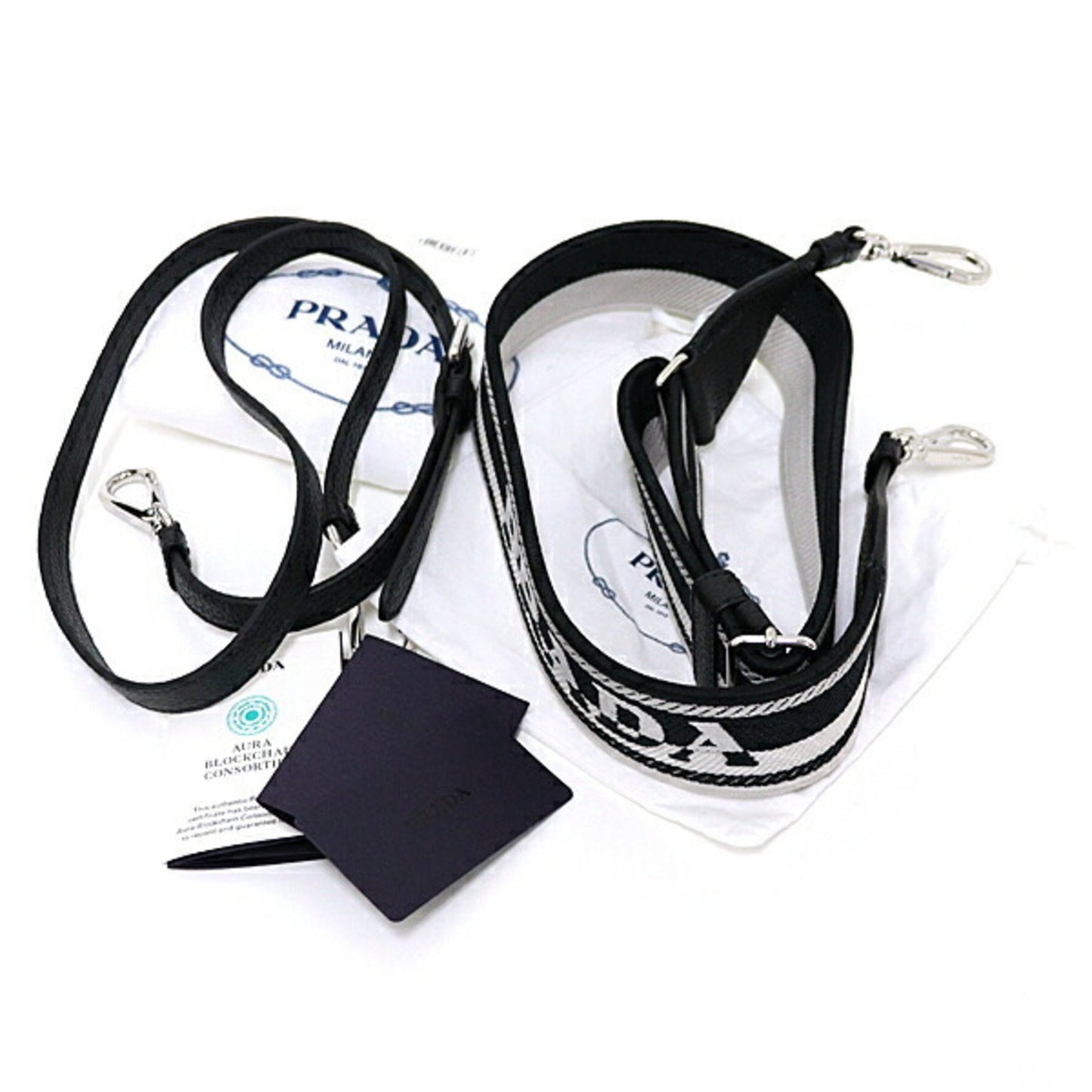Prada Black Leather Bucket Bag
