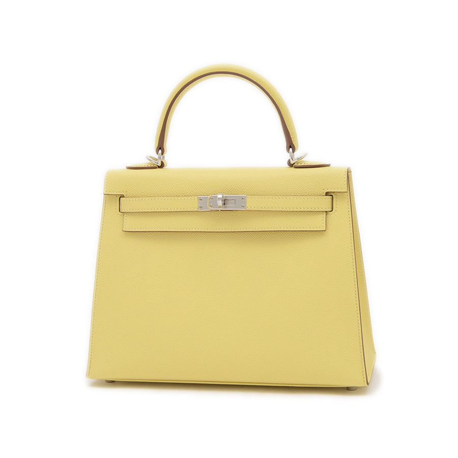 Hermès Yellow Leather Kelly 25