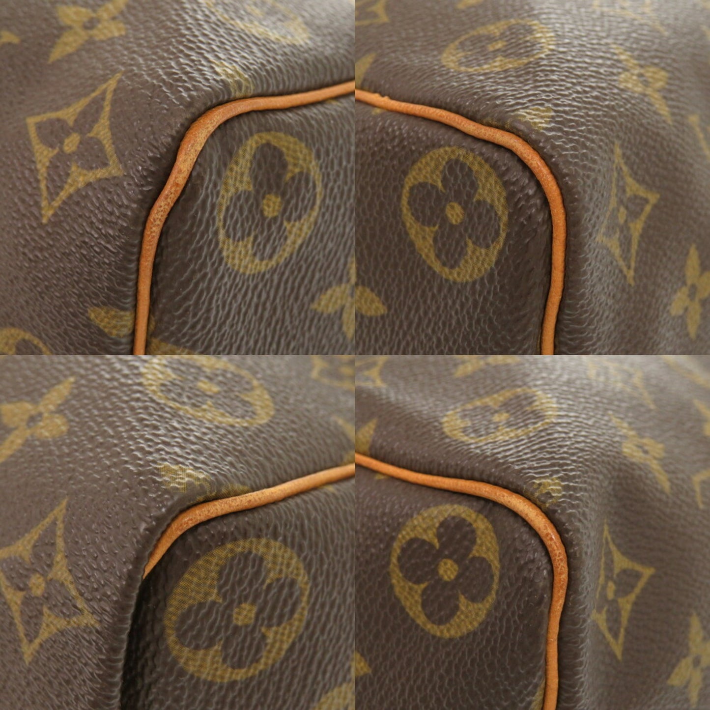 Louis Vuitton Brown Canvas Speedy 35