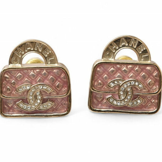 Chanel Gold Silver Earring
