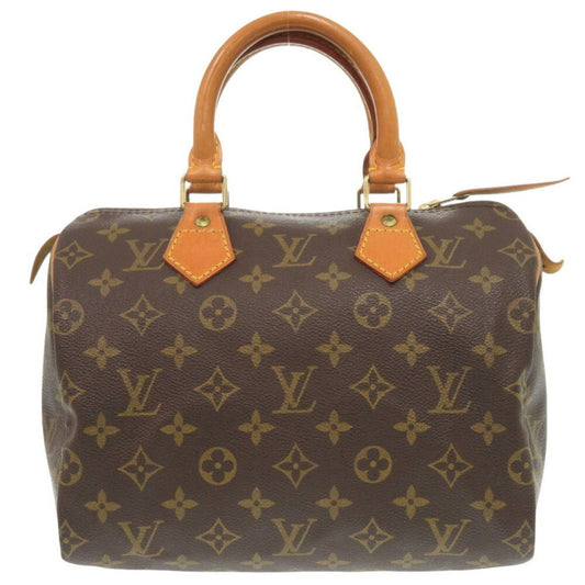 Louis Vuitton Brown Canvas Speedy 25