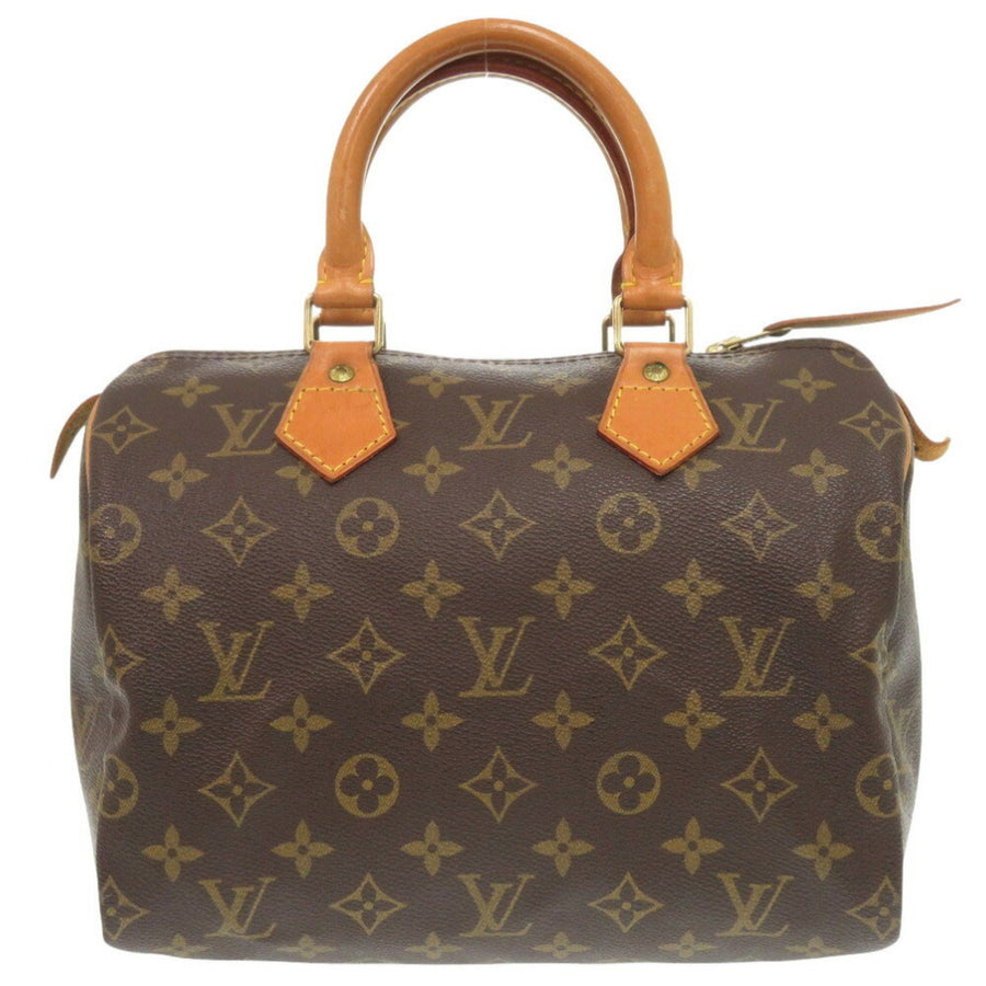 Louis Vuitton Brown Canvas Speedy 25