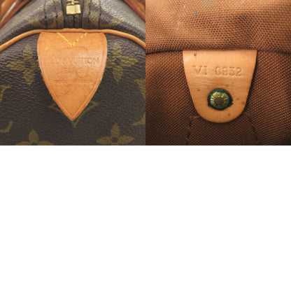 Louis Vuitton Brown Canvas Speedy 25