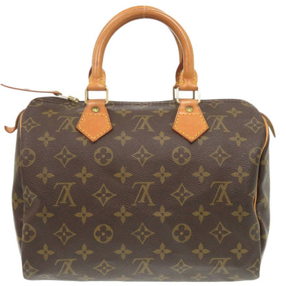 Louis Vuitton Brown Canvas Speedy 25