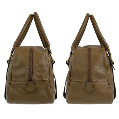 Burberry Brown Leather Shoulder