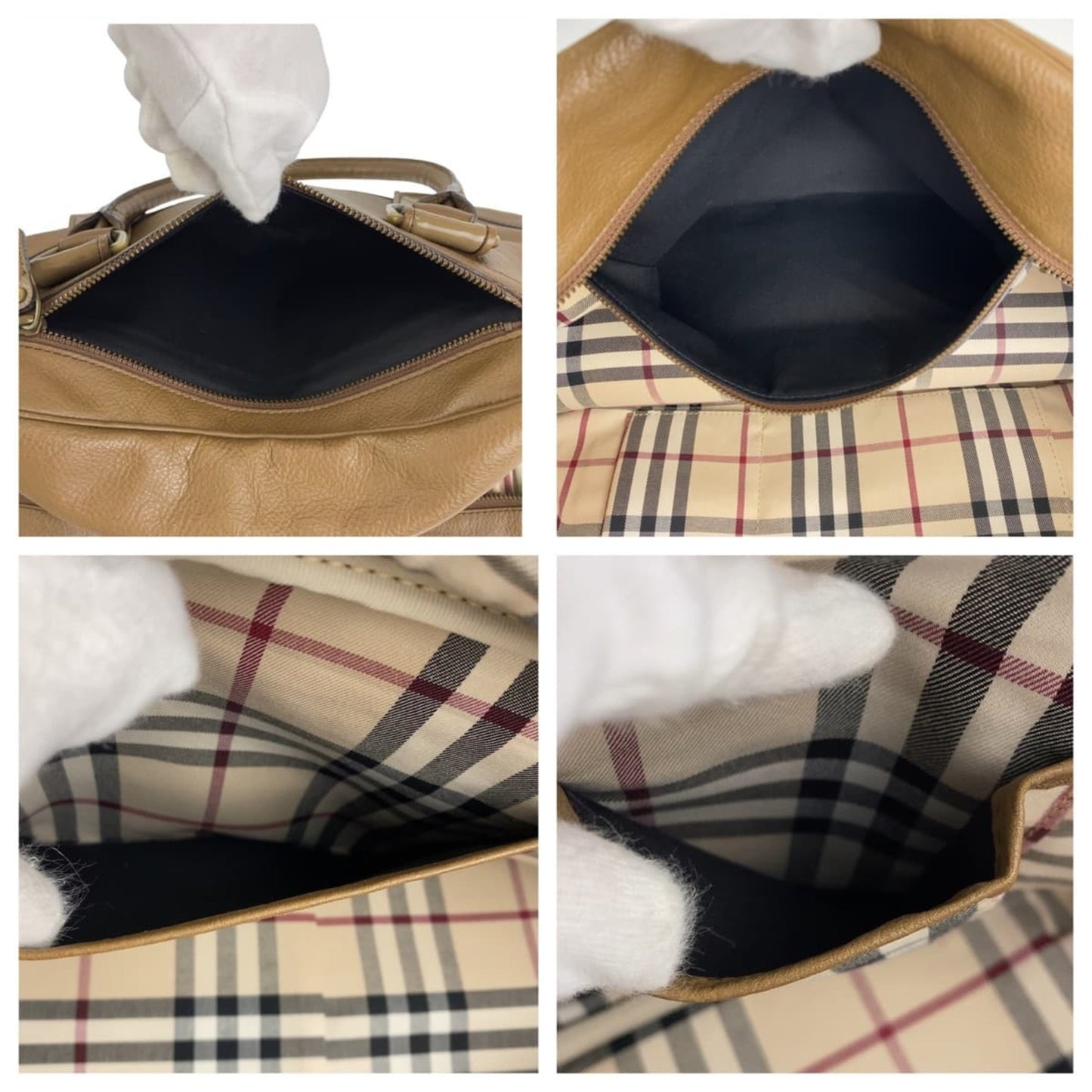 Burberry Brown Leather Shoulder