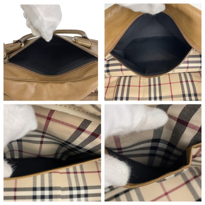 Burberry Brown Leather Shoulder