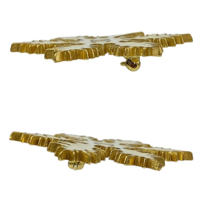 Chanel White Gold Plated Brooch