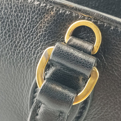 Prada Black Leather Saffiano