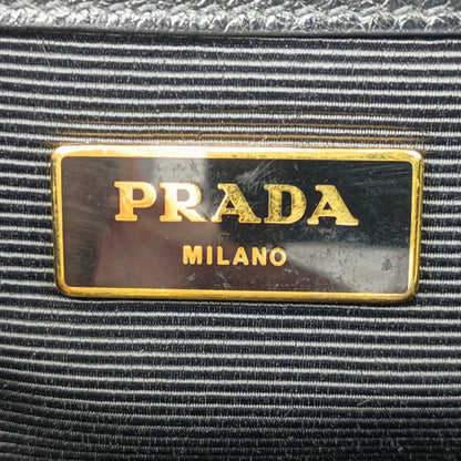 Prada Black Leather Saffiano