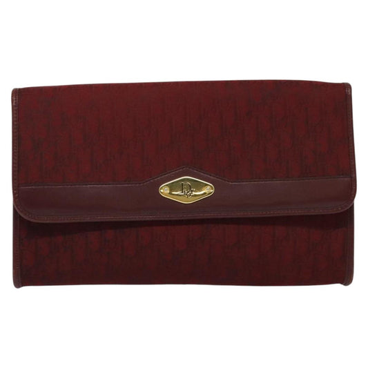 Dior Red Canvas Trotter