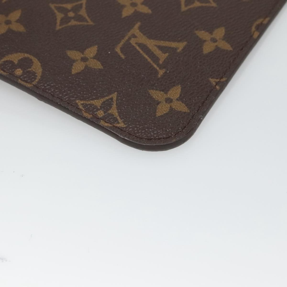 Louis Vuitton Brown Canvas Pochette Neverfull