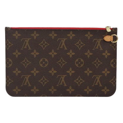 Louis Vuitton Brown Canvas Pochette Neverfull