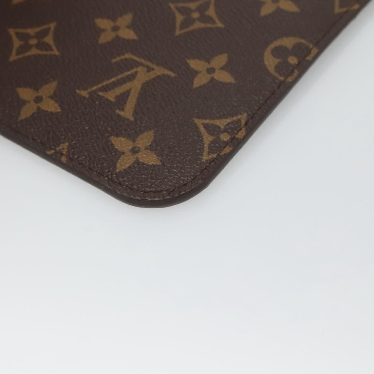 Louis Vuitton Brown Canvas Pochette Neverfull