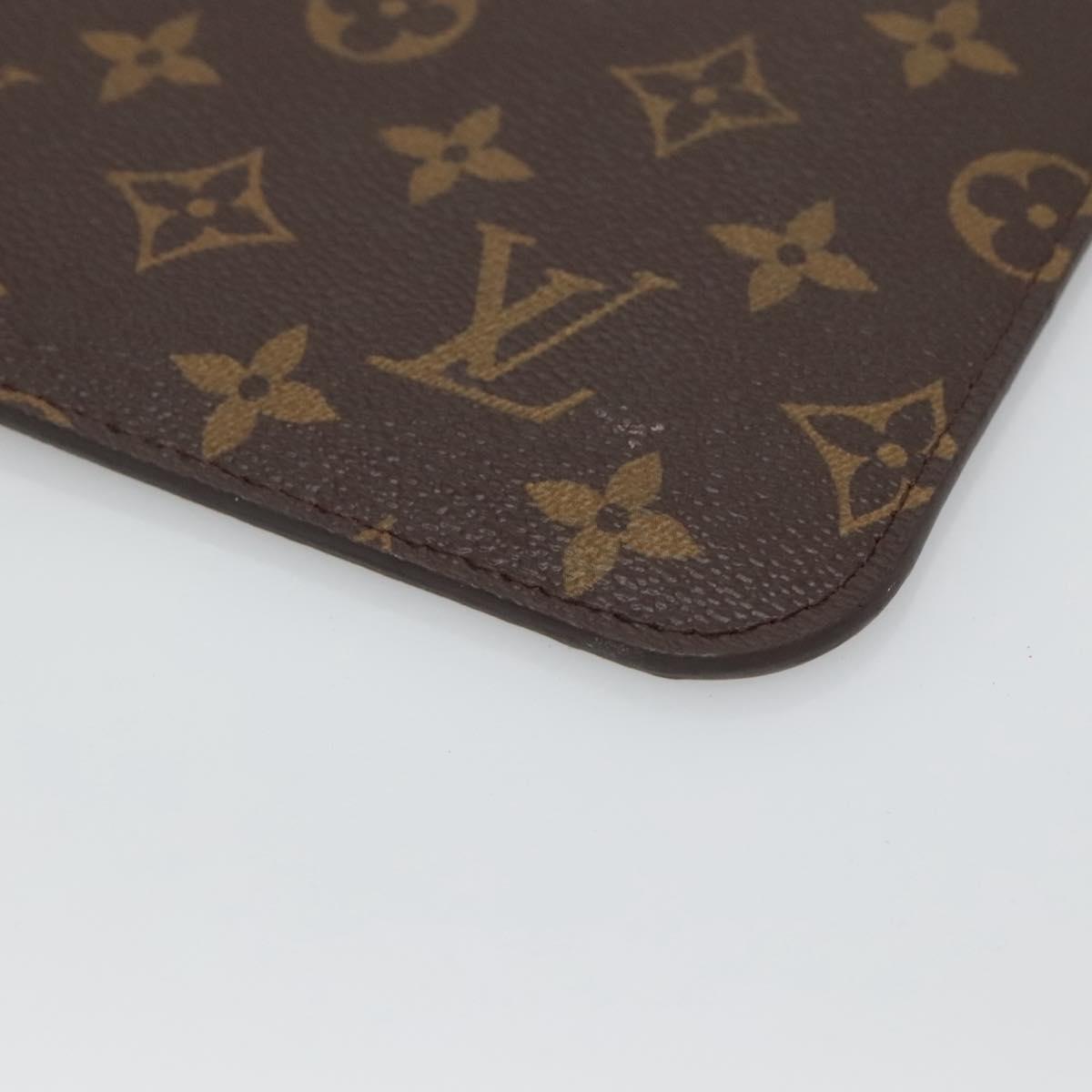 Louis Vuitton Brown Canvas Pochette Neverfull