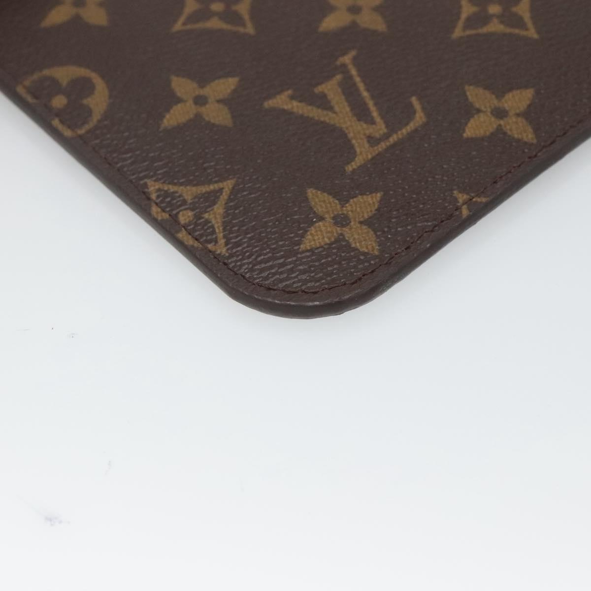 Louis Vuitton Brown Canvas Pochette Neverfull