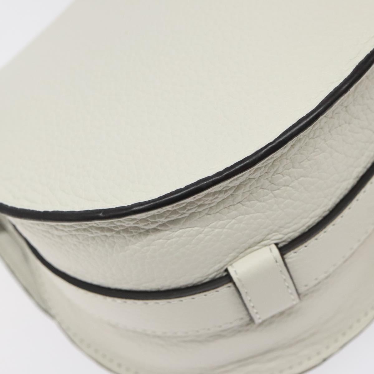 Chloé White Leather Marcie