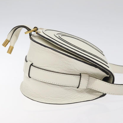 Chloé White Leather Marcie