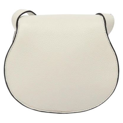 Chloé White Leather Marcie