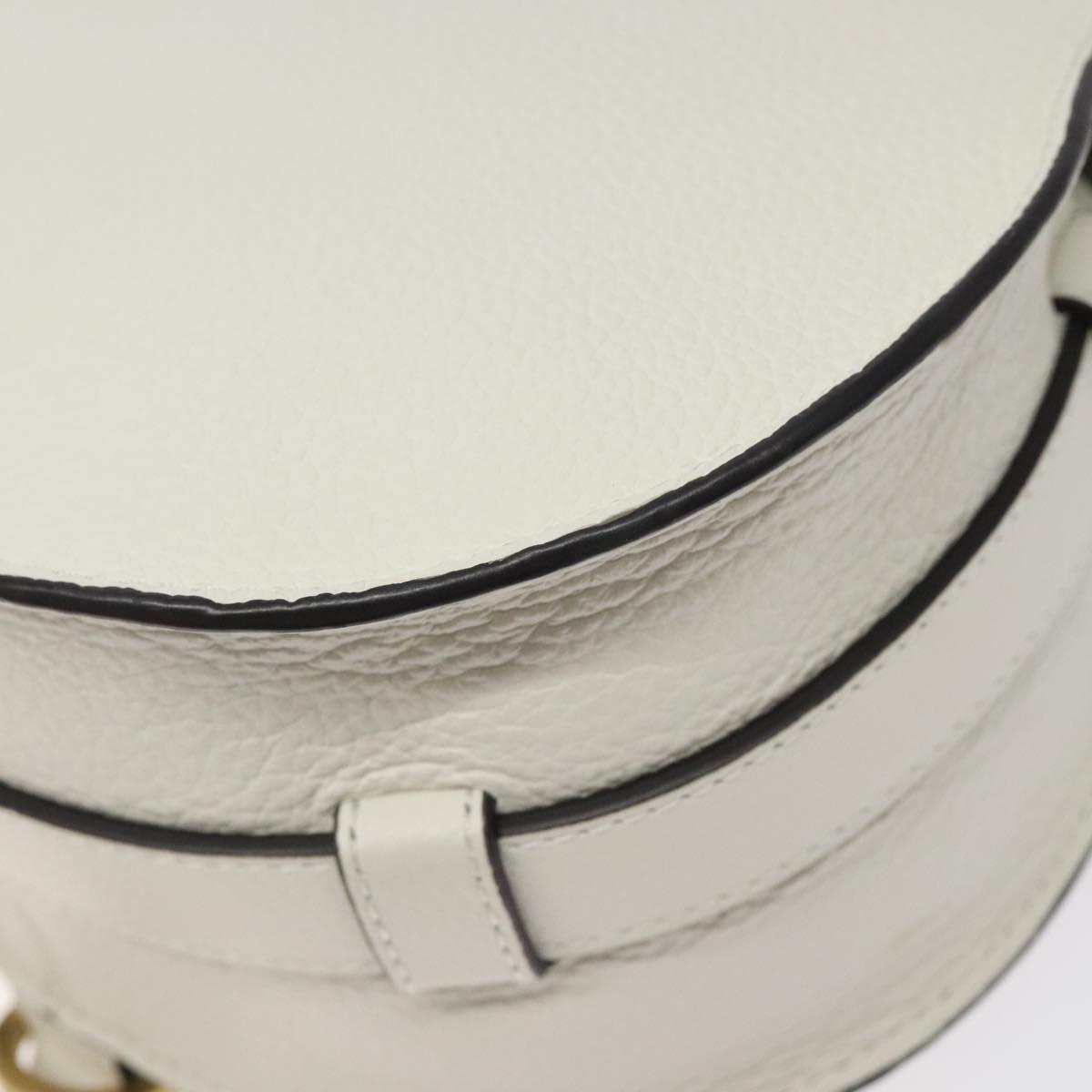 Chloé White Leather Marcie