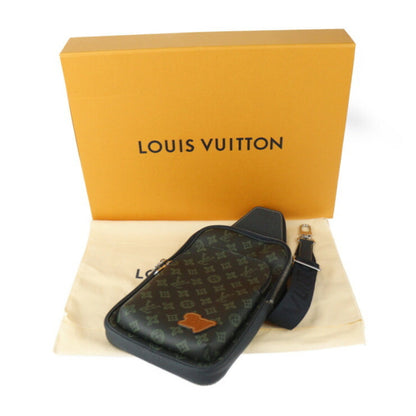 Louis Vuitton Green Canvas Avenue Sling