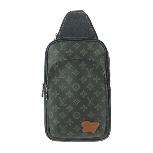 Louis Vuitton Green Canvas Avenue Sling