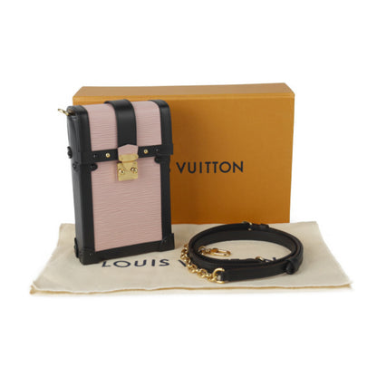 Louis Vuitton Pink Leather Pochette Trunk