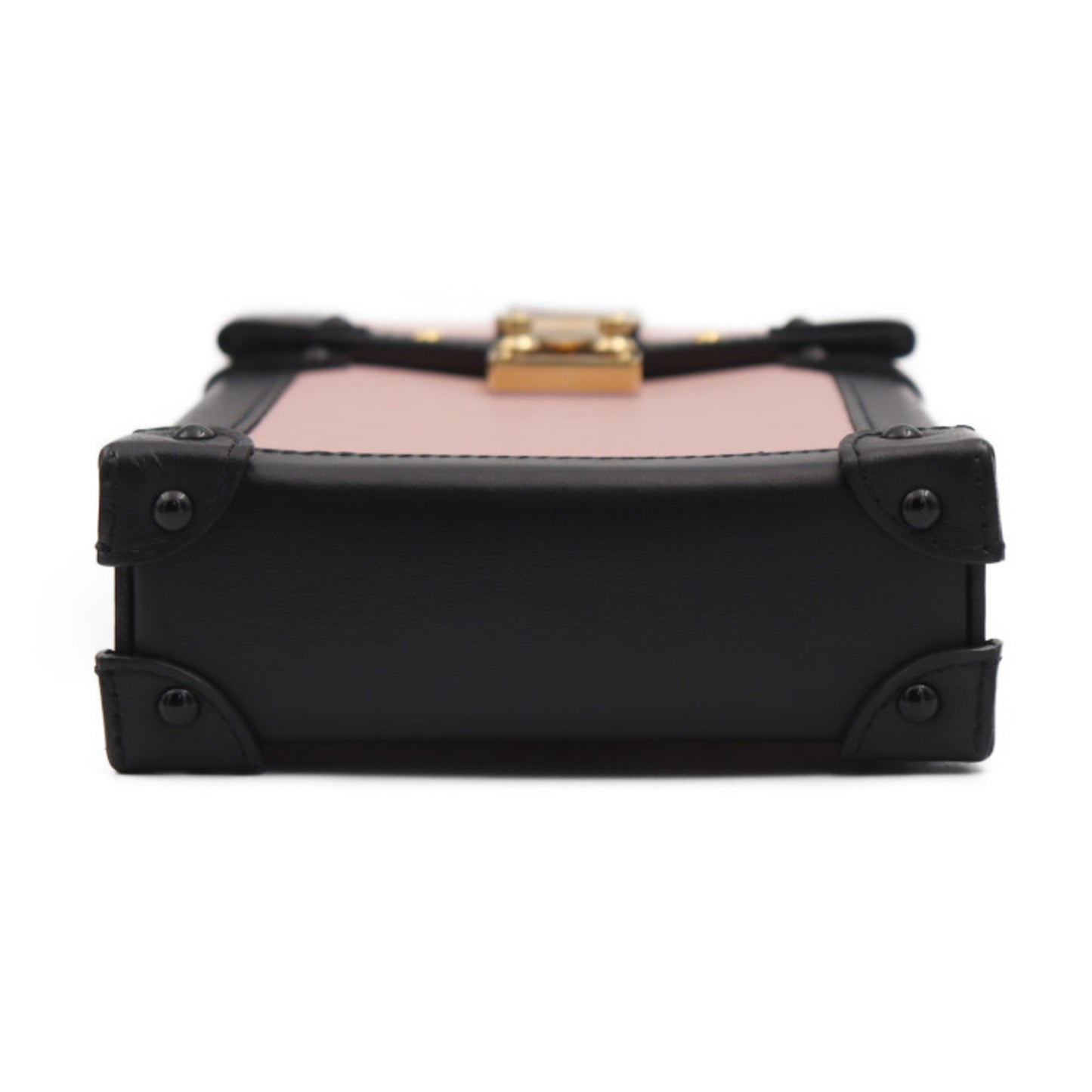 Louis Vuitton Pink Leather Pochette Trunk