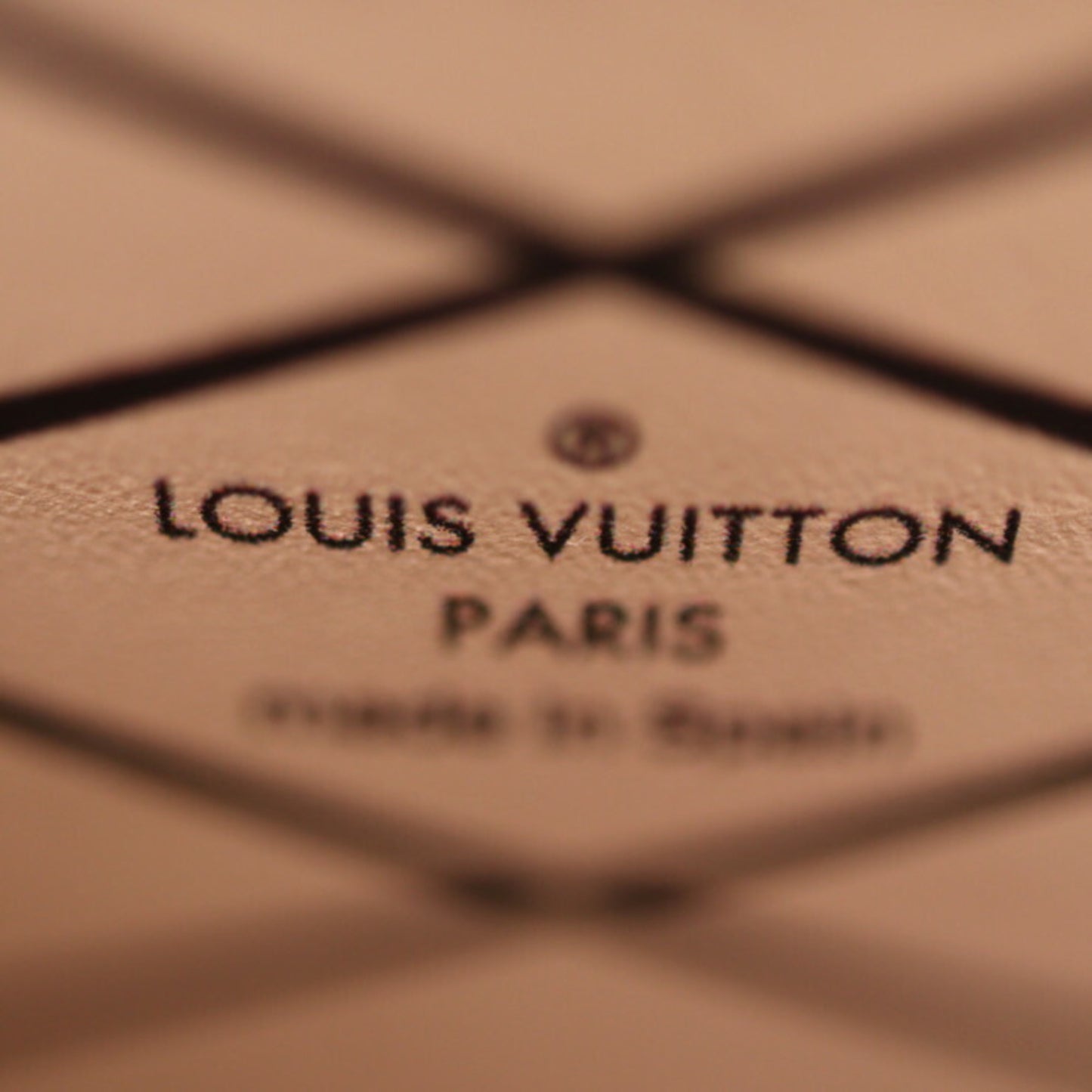 Louis Vuitton Pink Leather Pochette Trunk