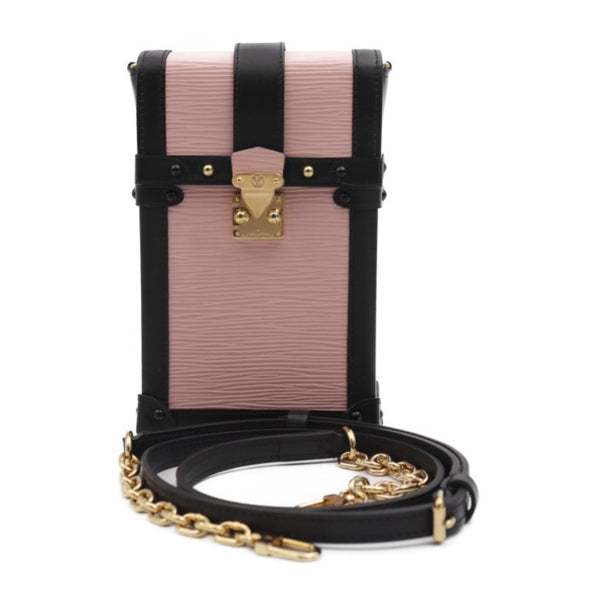 Chanel Black Leather Vanity