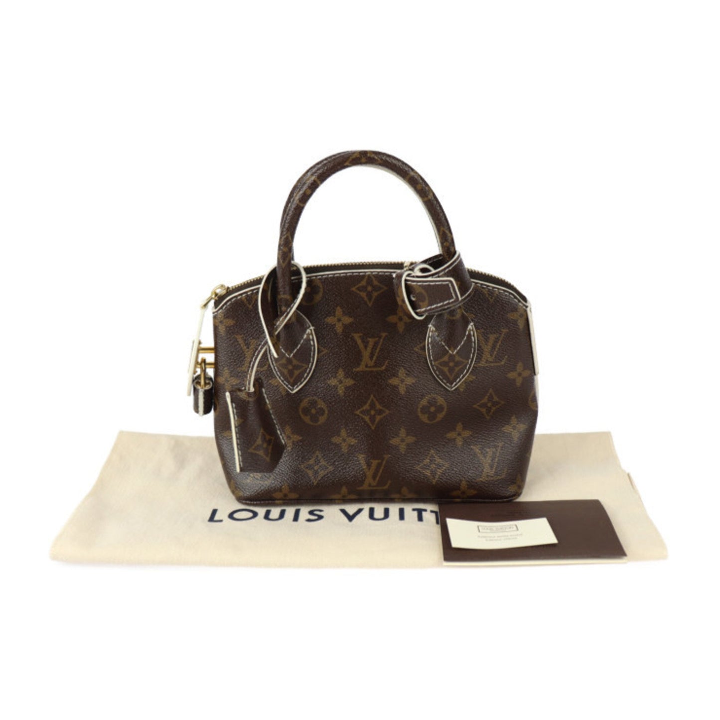 Louis Vuitton Brown Canvas Lockit