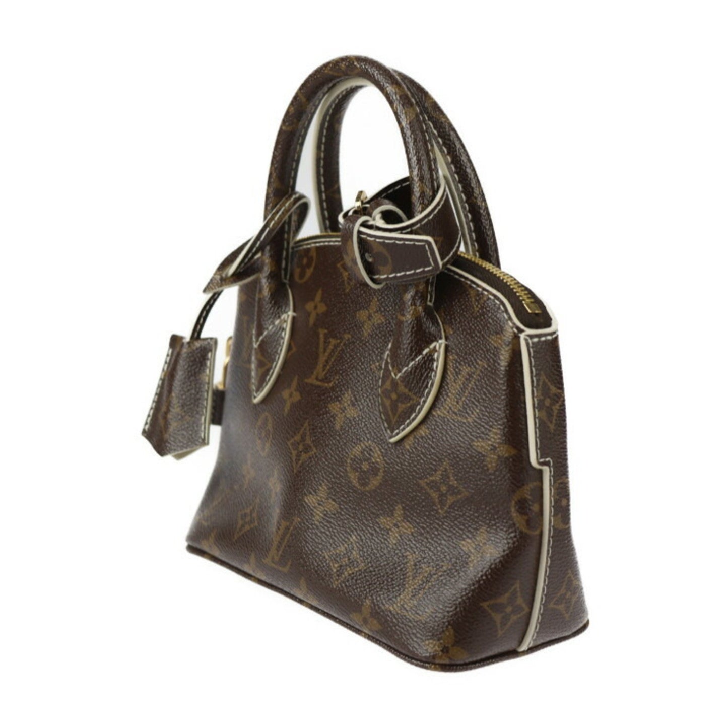 Louis Vuitton Brown Canvas Lockit