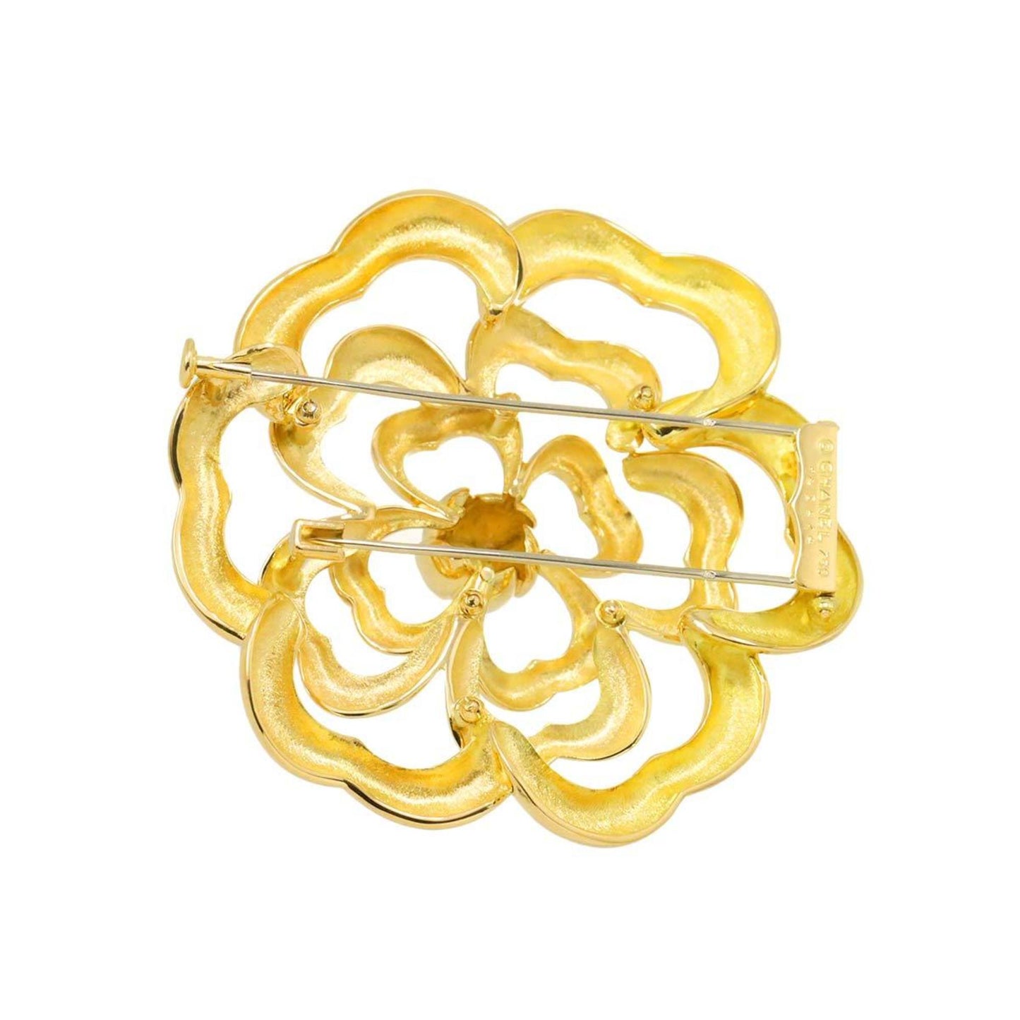 Chanel Gold Yellow Gold Camellia