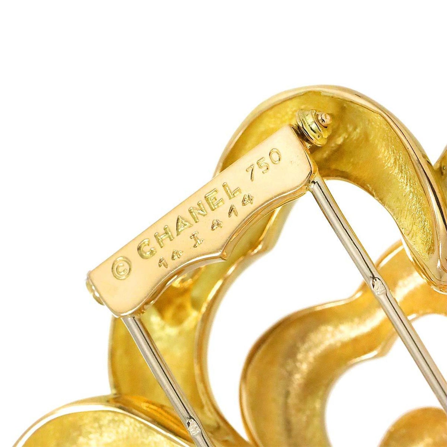 Chanel Gold Yellow Gold Camellia