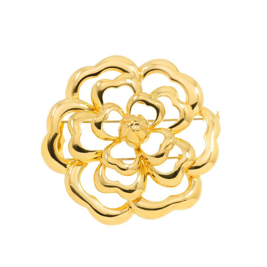 Chanel Gold Yellow Gold Camellia