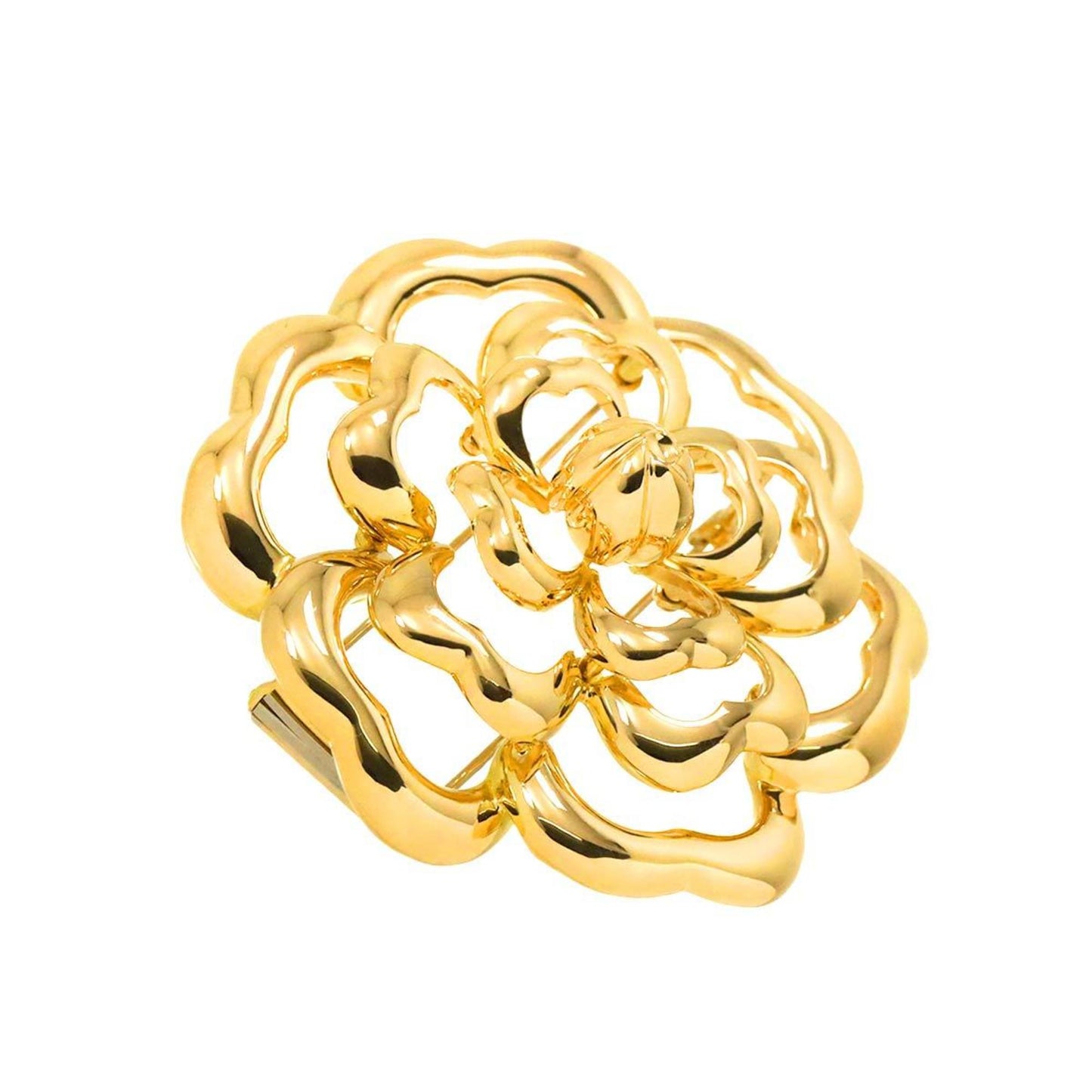 Chanel Gold Yellow Gold Camellia