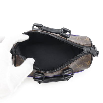 Louis Vuitton Brown Canvas Keepall Xs