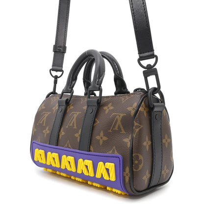 Louis Vuitton Brown Canvas Keepall Xs