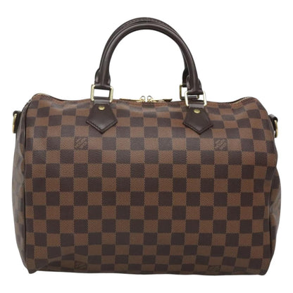 Louis Vuitton Brown Canvas Speedy 30
