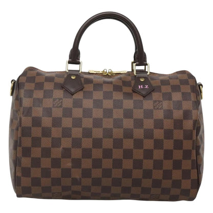 Louis Vuitton Brown Canvas Speedy 30