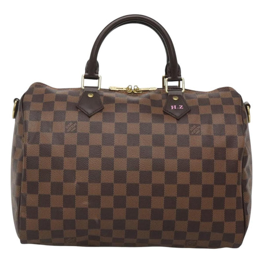 Louis Vuitton Brown Canvas Speedy 30