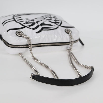 Chanel White Vinyl Camera